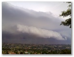 Storm coming. SSW